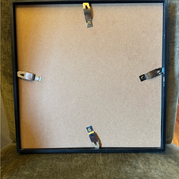 Vintage Beautiful Aztec Hand Woven Wool, Framed Tapestry,Kilim 13x13x2 - Picture 10 of 12